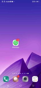 click on whatsapp icon