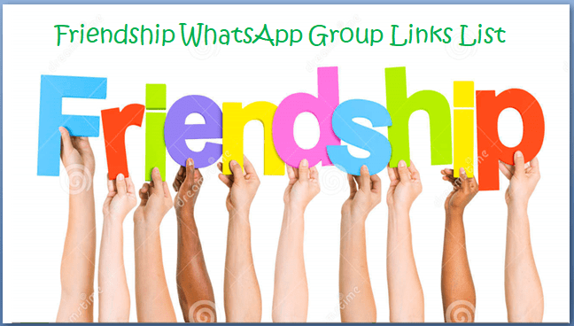 Friendship WhatsApp Group Links