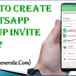 How to Create Whatsapp Group Invite Link