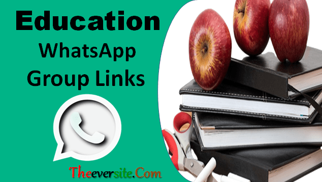 education whatsapp group links