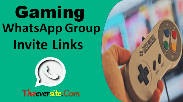 Gaming WhatsApp Group Links