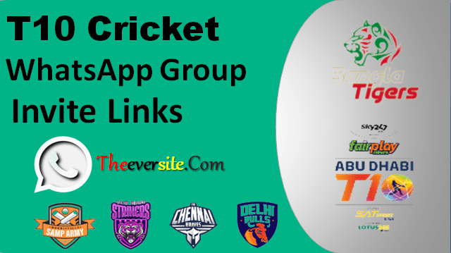 T10 Cricket WhatsApp Group Links